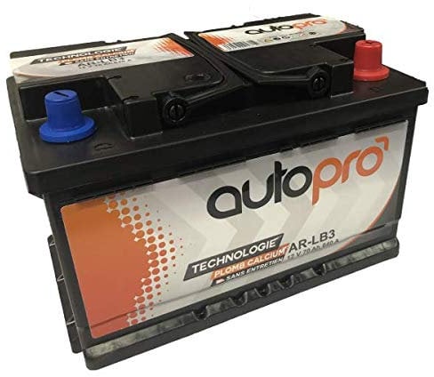 Autopro - Batterie AUTOPRO 1er prix SMF AR-L3B 70AH 640 AMPS 278x175x175 +D