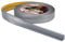 ProfiPVC Perfil Angular Suelo 18x18mm - 10 metros, Rodapié de acabado, ideal para cocina y baño, cinta autoadhesiva de PVC, rodapié flexible y blanda, Plata