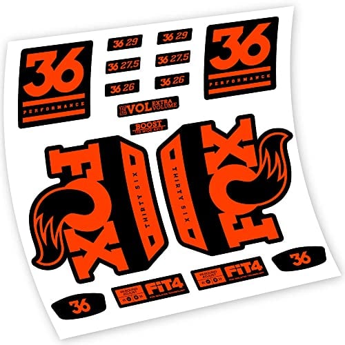 Fox 36 Forcella (Orange Neon)