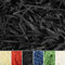 Papier Raphia Déchiqueté Remplissage Boite Cadeau Herbe de Pâques 100g papier dechiqueter pour Emballage De Cadeaux Remplisseur de Panier Décoration pour Panier-Cadeau (Noir)