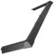 Hearth Fender - Plain Base Black - 3 Piece