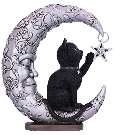 Nemesis Now Luna Companion Figur, Silber, 18,8 cm
