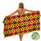 Ulticool Mikrofaser Handtuch 160 x 80 cm Doppelseitiger Druck - Retro Vintage Blumen 60er 70er - Leicht Reisehandtuch Schnelltrocknend Badetuch Strandhandtuch Saunatuch Microfiber - Reisen Yoga Sauna