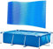 9.8x6.6FT Rectangle Swimming Pool Solar Cover, Lazy Spa Hot Tub Thermal Cover, Easy Set Bubble Heat Insulation Film, Dust Rainproof Pool Protector Blanket For Family Pool Frame Pool Paddling Pool