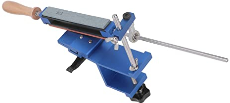 Messerschärfer-Set mit Festem Winkel, Schleifstein 200S, 6 Schleifsteine, 15°, 15, 40°, Schärfwerkzeug, Schärfgerät, Messerschärfwerkzeug, Messerschärfmaschine,