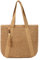 Syrads Sac de plage en paille pour femmes Sac fourre-tout tissé d’été Sac à main à bandoulière Boho Hobo Sacs,Marron