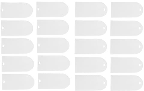 Povxlum 20 Stück Stuhl Etiketten, Acryl-Bogenschild, Reservationsschilder und Tischkarten
