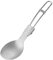 Utensilios de Camping - Cubiertos de Cocina Exterior de Titanio | Cubiertos de Tenedor de Cuchara de Picnic Plegables, Utensilios de Mochila Portátiles, Ligera, Senderismo, Camping, Exterior