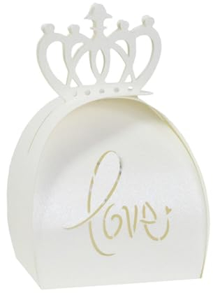 LICHENGTAI 50 Stück Gastgeschenke Hochzeit Süßigkeiten Süßigkeit Kästen Gastgeschenk Box, Mode Spiegel Candy Geschenkboxen Bonbon-Box mit Farbband für Tischdeko Hochzeit Hochzeitstag
