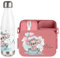 wolga-kreativ Set personalisierte Vesperdose und Kinderflasche für Mädchen und Baby Koala Motiv - Bento Box mit Fächern und Unterteilungen – Brotdose für Schule und Kindergarten