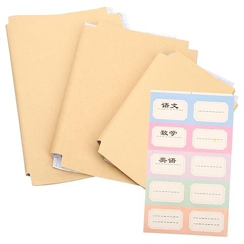 30 Blatt Selbstklebende Kraftpapier Buchumschläge Für Schulbücher Notizbücher Und Zeitschriften – Vielseitige Buchbinder Für Perfekten Schutz