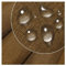DreamRoots Segeltuch Wasserdicht - Polsterstoff Meterware Flachsimitation 160 cm breit - Wasserabweisender Stoff 220 g/m2 600D - Markisenstoff Wasserdicht Meterware Cinnamon 2M