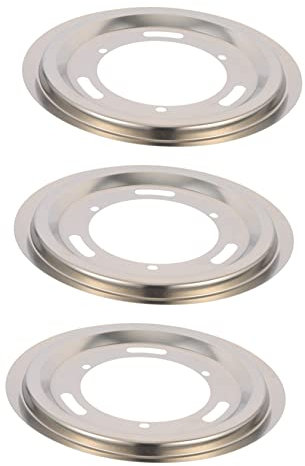 Homoyoyo 3pièces Couvercles De Brûleur Pour Cuisinière à Acier Pans De Pour Plaques De Accessoire Pratique Et Pour Cuisine