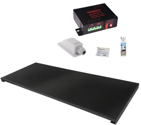 Antarion Kit Panneau Solaire All Black 300W + Régulateur MPPT