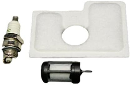 RFVBG Chainsaw Air Filter Fuel Filter MS180 2-Mix Parts Spark Plug 0000 350 3500 Air Filter Spark Plug Kit