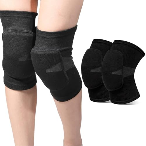Ginocchiere Lavoro, Ginocchiera Sportiva, Ginocchiere Pallavolo per Junior e Adulti, Morbido Elastico Ginocchiere Danza,ginocchiere morbide, Ginocchiere per Pallamano Yoga Allenamento