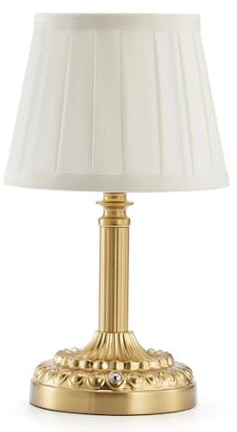 INTELIVE Small Rechargeable Cordless Table Lamp for Restaurant Dinner Table