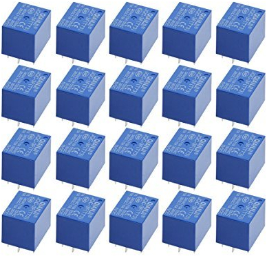 Saim DC 5V Mini Power Relay PCB Type JQC-3F 20 Pcs