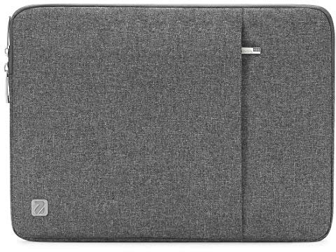 NIDOO 10 Inch Laptop Tablet Sleeve Case Cover Water Resistant Computer Bag for 11 inch iPad Air M3 M2 2025 / Pro M4 M2 / 11 10.9 10.2 iPad/Microsoft Surface Go 3 2 / Lenovo Tab M11, Grey