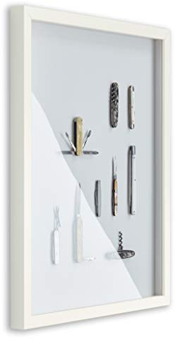 Objektrahmen Talon SPACE 60x80 cm Weiß Matt 3D Bilderrahmen zum Befüllen
