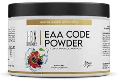 PEAK EAA CODE 280g | Optimierte EAA MATRIX | 100% Vegan | (Wildberry)