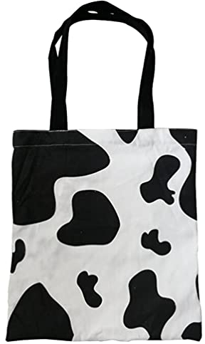 Lurrose 1stk Tasche Aus Milchsegeltuch Cord Tasche Einkaufstasche Aus Segeltuch Tragetaschen Einkaufstasche Aus Baumwolle Tasche Mit Kuh- Jute Tasche Lebensmittel Hängend Einkaufen Weiß