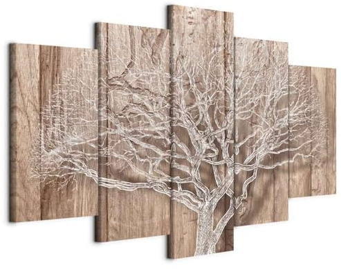 B&D XXL - Panneau Acoustique Mural, Tableau Décoration Nature 225x112 cm | Mousse Acoustique - 2,6 cm, Réduit les échos la chambre, Décoration Murale Moderne 2-en-1, Toile tendue sur châssis en Bois