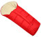 BambiniWelt by Rafael K. Fußsack [Winterfußsack für Kinderwagen] Buggy Schlitten Kuschelsack universal in Mumienform mit Lammwolle Größe anpassbar warm mit Reißverschluss waschbar (rot)