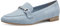 MARCO TOZZI Damen Loafer ohne Absatz Vegan mit Schnalle, Blau (Polar), 38 EU