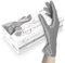 UNIGLOVES FANCY SILVER Nitrile Disposable Gloves, Multipurpose, Powder Free and Latex Free Disposable Gloves, Box of 100 Gloves, Silver, Size XL