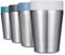 Circular & Co Thermal Stainless Steel Travel Mug - 8oz/227ml - Insulated Reusable Coffee Cup - 100% Leakproof & Lockable - 6 Hours Hot/Cold - Push Top, One Hand Open, 360 Drinking Coffee Tumbler