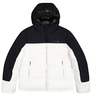 Champion Herrenjacke, Weiß/Schwarz (WHT/NBK), L