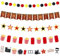Resurhang 5 Stück Filmnacht Party Dekorationen jetzt zeigen Banner hängende Filmnacht Theater Party Schild Kino Geburtstag Dekorationen für Zuhause Film Hintergrund Babyparty Geburtstag Party Supplies