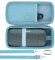 Khanka Custodia rigida per il trasporto compatibile con Bose SoundLink Flex 2ª Gen/Bose SoundLink Flex Bluetooth Speaker portatile, blu pietra, solo custodia