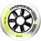 Rollerblade Unisex – Erwachsene HYDROGEN 100/85A (8PCS) Rollen, Weiss, 100mm/85A