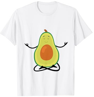 Avocado Avocado Yoga Fitness Funny Exercising Gym Avocado T-Shirt