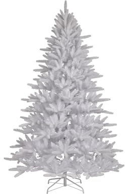 Everlands künstlicher Weihnachtsbaum 210cm Tanne Copenhagen - 47 dichte Zweige - künstlicher Christbaum mit Metallständer - Leichter Auf- und Abbau