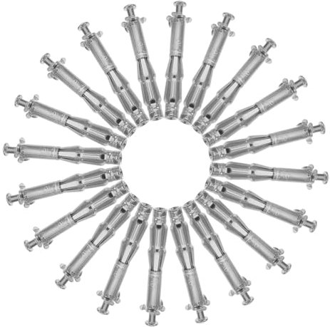 ROMISBABA 22sets Bulloni Per Ancoraggio Muro Cavo Fissaggi Per Cartongesso e Installazione e Versatile Include Per Progetti Decorazione e Costruzione