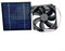 Ventilador de escape con energía solar, panel de energía solar, extractor de aire de 5 W, para casas de perros y gallineros