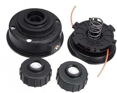 Vuzmode Bump Feed Spool Head Kit Cutting Double Line Trimmer Head, for Ryobi, Expand Lawn Mower Mower spool replacement kit