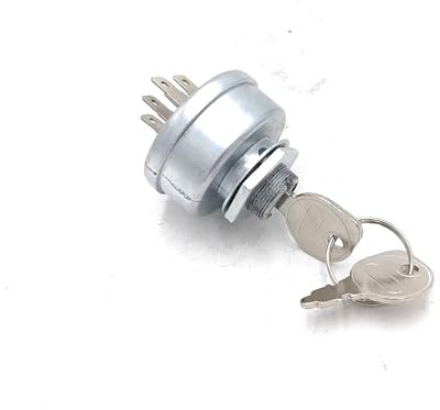JHWYGMD Accesorios Interruptor de Encendido de Repuesto con Llaves para Tractor cortacésped Toro 27-2360 Reemplazar