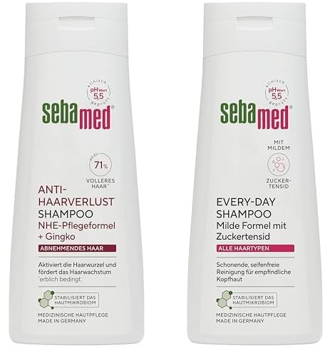 Sebamed Anti-Haarverlust Shampoo 200 ml + Sebamed Every Day Shampoo 200 ml