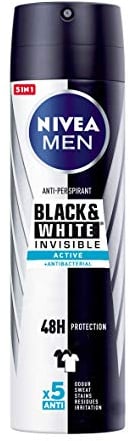 Nivea Men Black/White Active Deo Spray