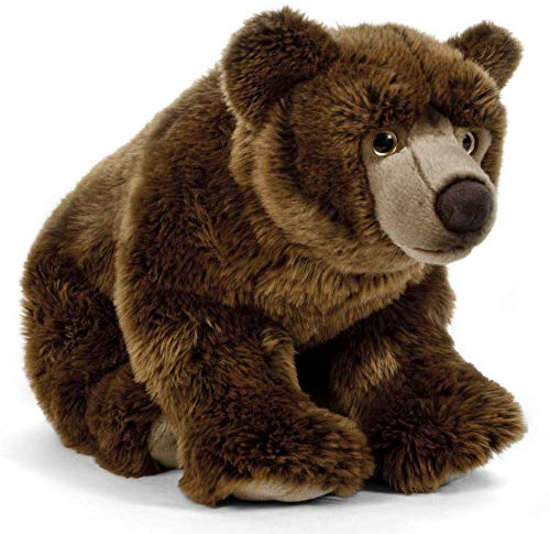 Living Nature Soft Toy - Large Brown Bear, 45cm