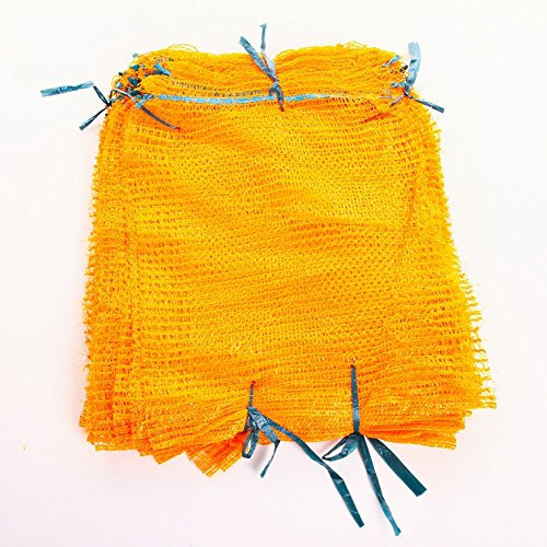 100 Raschelsäcke Obstsäcke Gemüsesäcke Kartoffelsäcke Sack Säcke Zugband 5kg 30x50cm von rg-vertrieb