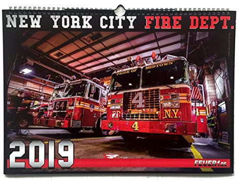Kalender 2019 New York City Fire Dept. (7.Jahrgang) - limitiert auf 100 Stück -