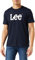 Lee Wobbly Logo Tee Coque, Bleu (Navy Drop EE), Large Homme