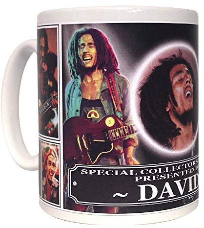 Bob Marley Personalised Icon Gift Mug