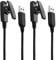 JIUJOJA 2Pack Charging Cable Compatible with Garmin Lily/Lily2/Approach S20/G10 Forerunner 235/35/64/230/630/645/645 Music/735XT/Vivomove HR Watch（120cm+120cm）