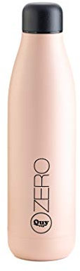 QUY CUP Zero. 500ml. Lady. Bottiglia Termica Design Italiano. Thermos in Acciaio Inossidabile a Doppia Parete. Sottovuoto e Isolato. per Bevande Calde e Fredde.